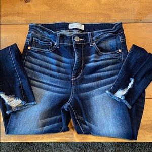 BKE Ankle Skinny High Rise Jeans